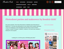 Tablet Screenshot of boudoirgirls.net